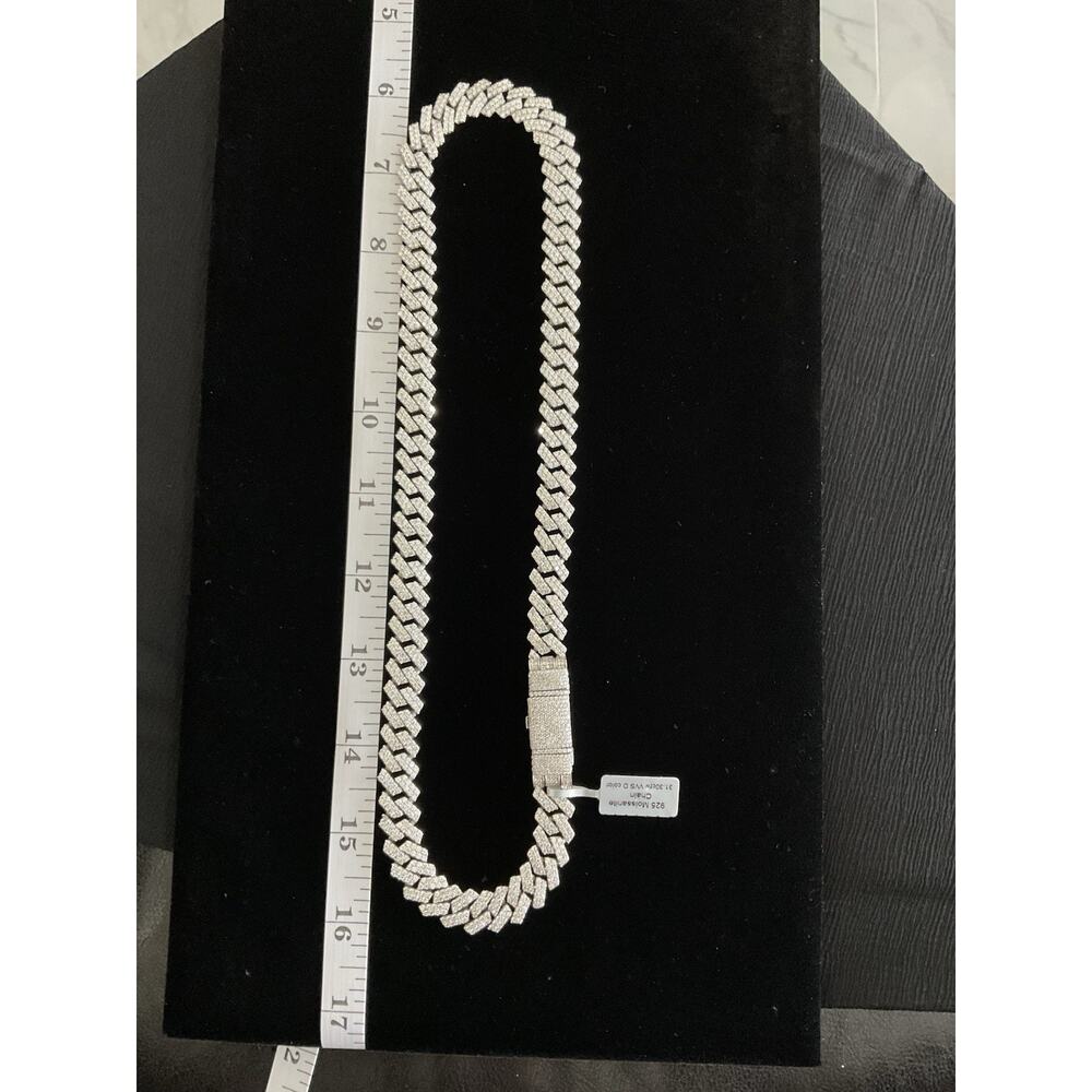 Moissanite Chain | 100% Passes Diamond Tester | Iced Out | New